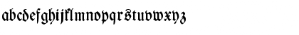 Download WieynkFraktur Bold Font Lowercase Preview
