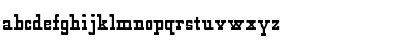 Download WildWest-Normal Bold Regular Font Lowercase Preview