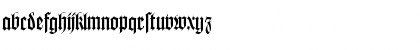 Download WilhelmKlingsporGotischDfr Roman Font Lowercase Preview