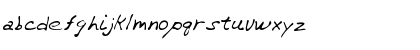 Download WilsonsHand Regular Font Lowercase Preview