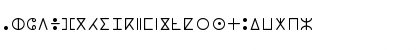 Download Afus Deg Wfus 1 Regular Font Lowercase Preview