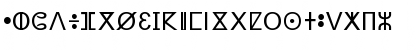Download Amazigh tifinagh Masensen Regular Font Lowercase Preview