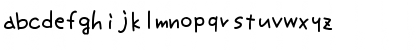 Download aquafont Regular Font Lowercase Preview
