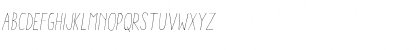Download Aracne Condensed Light Italic Condensed Light Italic Font Lowercase Preview
