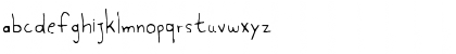 Download Aspargo Regular Font Lowercase Preview
