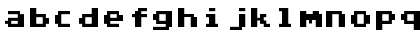 Download ATASCII Regular Font Lowercase Preview