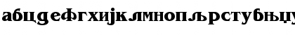 Download Bangkok Cirilica Bold Font Lowercase Preview