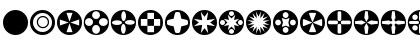 Download Circle Things Normal Font Lowercase Preview
