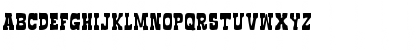 Download Boncegro FF 4F Regular Font Lowercase Preview