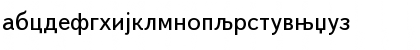 Download Book-Cirilica Regular Font Lowercase Preview