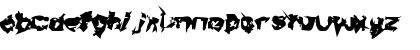 Download Brunk Regular Font Lowercase Preview