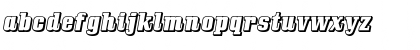 Download Bullpen 3D Font Lowercase Preview