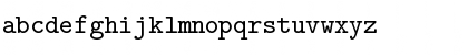 Download cmtex10 Regular Font Lowercase Preview