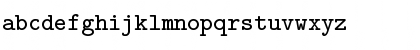 Download cmtex8 Regular Font Lowercase Preview