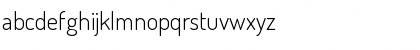 Download Dosis Light Font Lowercase Preview