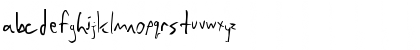 Download el Jay's handwriting Regular Font Lowercase Preview