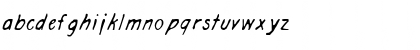 Download Engineer Hand Regular Font Lowercase Preview