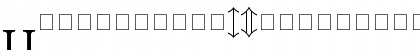 Download euex10 Regular Font Lowercase Preview