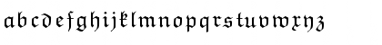 Download eufm7 Regular Font Lowercase Preview