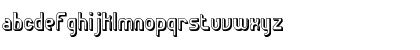 Download Euphoric 3D BRK Regular Font Lowercase Preview