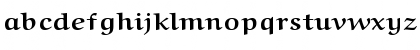 Download eurb8 Regular Font Lowercase Preview