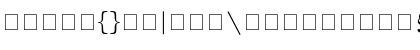 Download eusb6 Regular Font Lowercase Preview