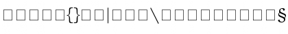 Download eusb8 Regular Font Lowercase Preview