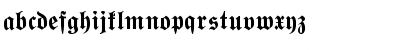 Download Wittenberger Fraktur MT Bd Regular Font Lowercase Preview