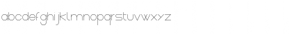 Download Gasalt Thin Font Lowercase Preview