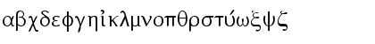 Download Greek Parse Regular Font Lowercase Preview