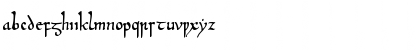 Download Ander King Regular Font Lowercase Preview