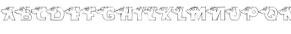 Download ARTOONS Regular Font Lowercase Preview