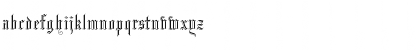 Download BEETHOVAN Regular Font Lowercase Preview