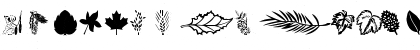 Download wmleaves1 Regular Font Lowercase Preview