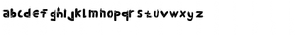 Download BLASTERS Regular Font Lowercase Preview