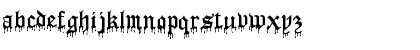 Download Bloody Mary Mary Regular Font Lowercase Preview