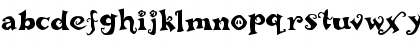 Download Broken Bricks Regular Font Lowercase Preview