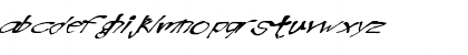 Download Bruto Silde Regular Font Lowercase Preview