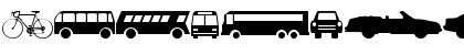 Download wmtransport1 Regular Font Lowercase Preview