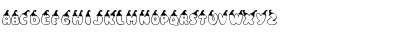 Download BUNNY KAI Regular Font Lowercase Preview