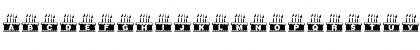 Download Buuny 2bd Regular Font Lowercase Preview