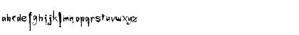 Download Buzzard Thread Regular Font Lowercase Preview