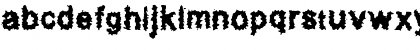 Download Dinky set Regular Font Lowercase Preview