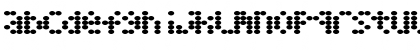 Download Dotmatrix Regular Font Lowercase Preview