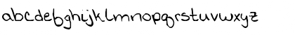 Download Wolfie Hand Font Lowercase Preview