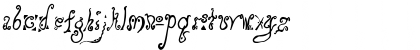 Download Kursiv Regular Font Lowercase Preview