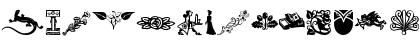 Download Woodcut Ornaments Regular Font Lowercase Preview