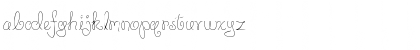 Download CK Curly Cursive Regular Font Lowercase Preview