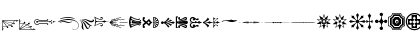 Download WoodcutOrnamentsOneSSi Regular Font Lowercase Preview