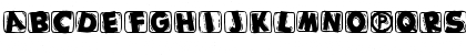 Download WoodcuttedCapsBlack Regular Font Lowercase Preview